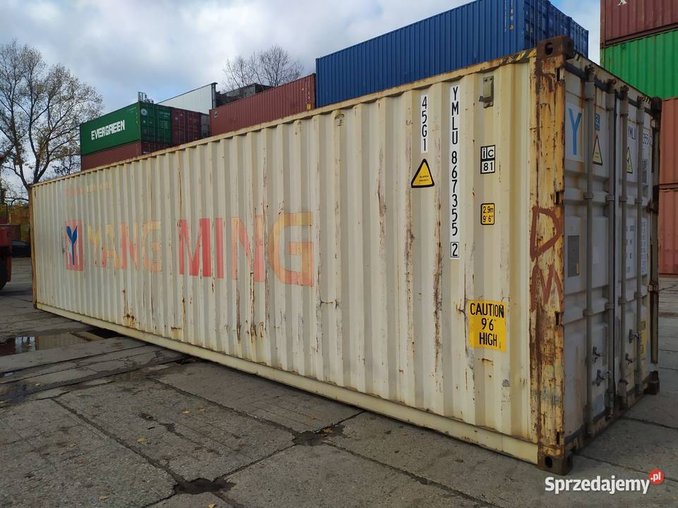 Na sprzedaż kontener morski 40 HC 12 metrowy