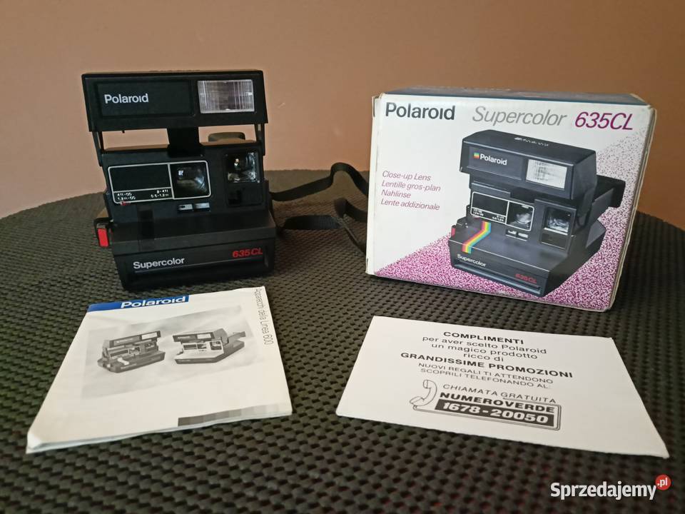 PRL Aparat Polaroid Supervisor 635 CL