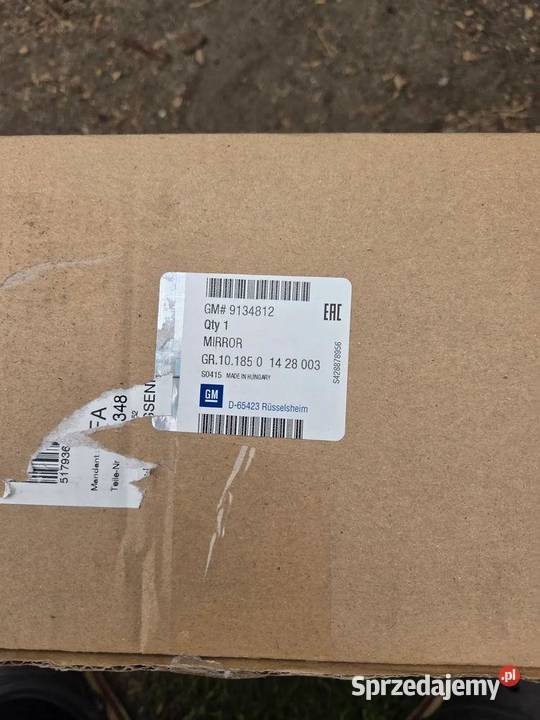 Lusterko prawe Opel Vectra B 9134812 5 Pin Motoryzacja