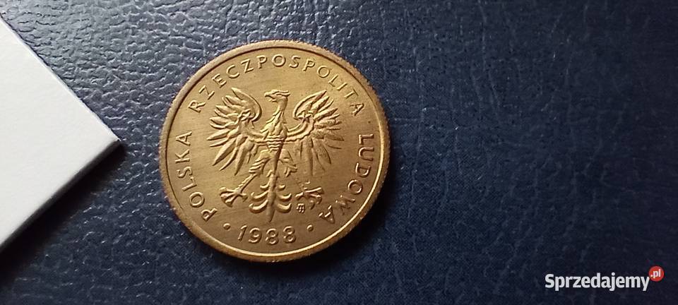 Stare monety 2 złote 1988 PRL Polska cudo Lesko