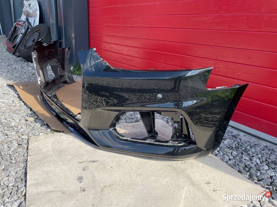 Audi A5 SLine Zderzak przód 8W6807437 Czarny Dunajec