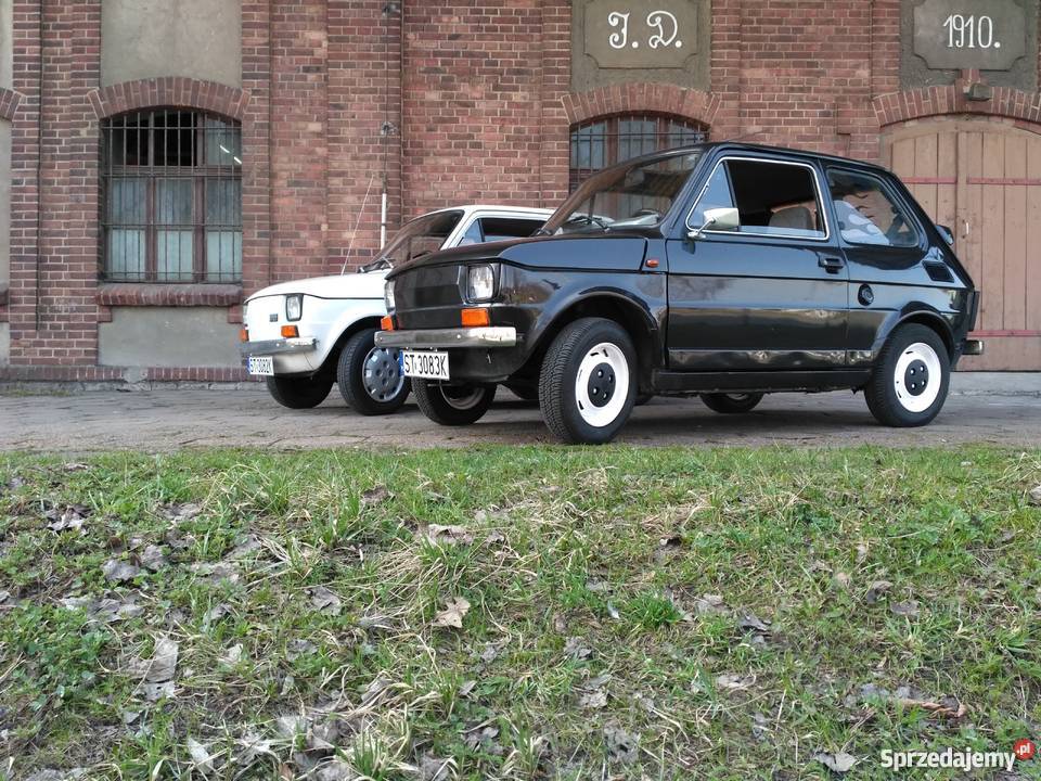 FIAT 126 P Czarny Rarytas Części 80000km Tychy