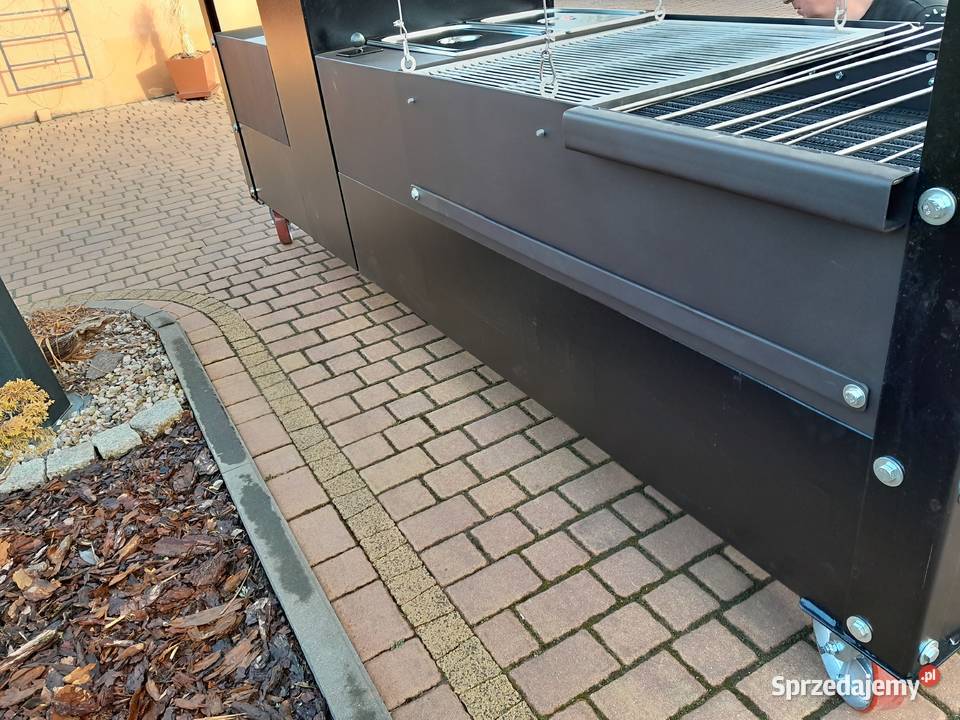Gastronomiczny grill cateringowy gazowy węglowy Damasławek