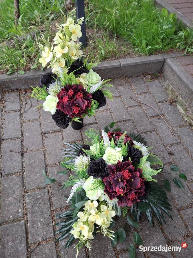 Wiazanka stroik kompozycja na cmentarz pomorskie