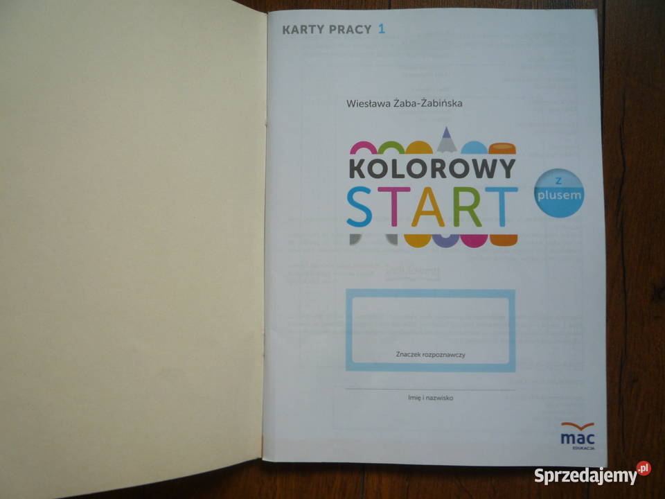 Kolorowy start z plusem Pakiet Sześciolatek MAC przedszkole