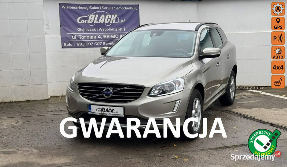 Volvo XC 60 Pisemna Gwarancja 12 miesięcy I nieuszkodzony Konin