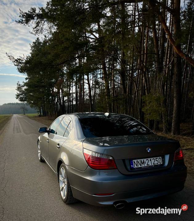 BMW E60 20 Diesel 177 Zadbany Garażowany Mpakiet Samochody osobowe warmińsko-mazurskie Nowe Miasto Lubawskie sprzedam