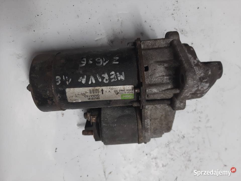 OPEL Corsa C Meriva A 14 16 16V ROZRUSZNIK łódzkie Ksawerów sprzedam