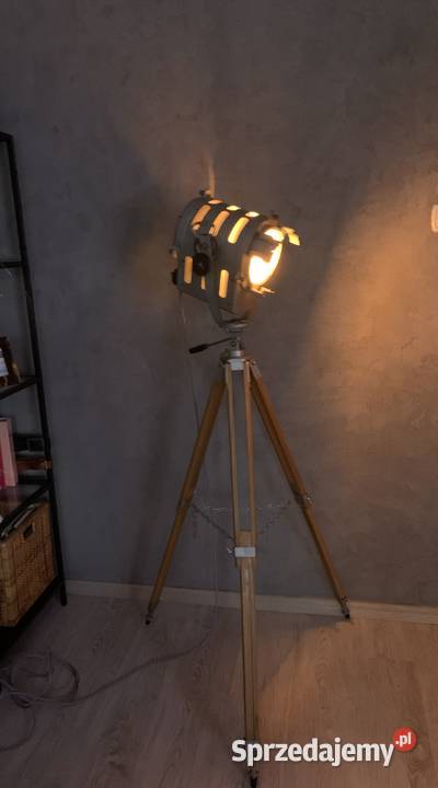 Lampa Vintage loft zabytek PRL Poznań