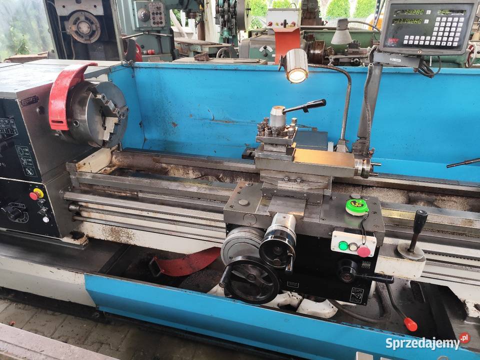 Tokarka do metalu 500 x 1500 przelot 106 mm Cu