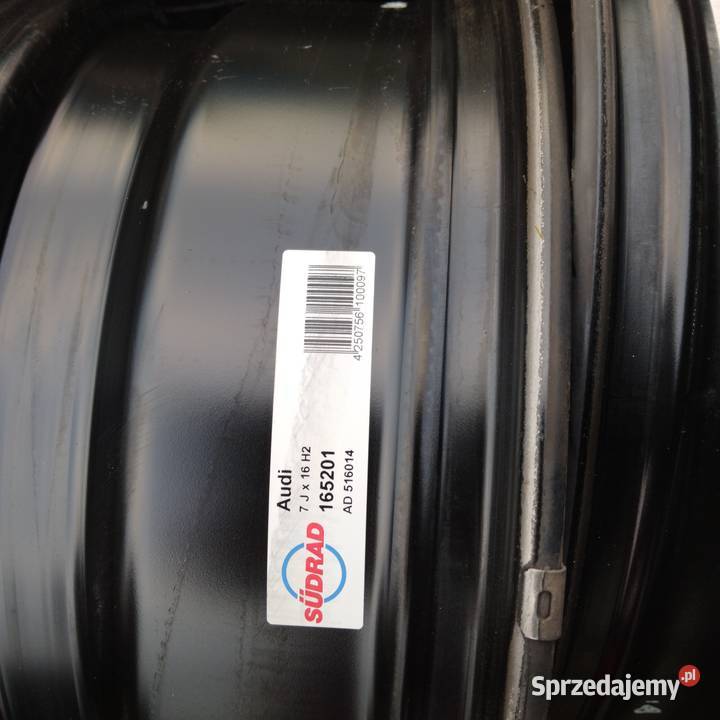 Felgi stalowe audi a4 16 Lubin