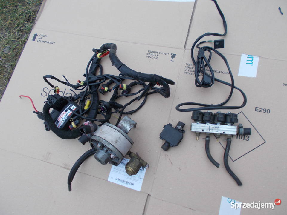 instalacja gazowa sekwencja LPG STAG 4 QBOX plus osobowe Zamość