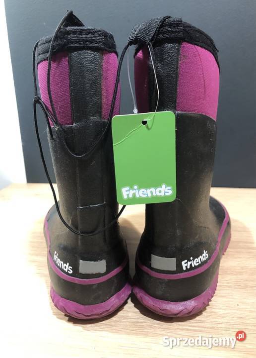 Kalosze dziecięce neoprenowa firmy FRIENDSF fioletowy Inowrocław