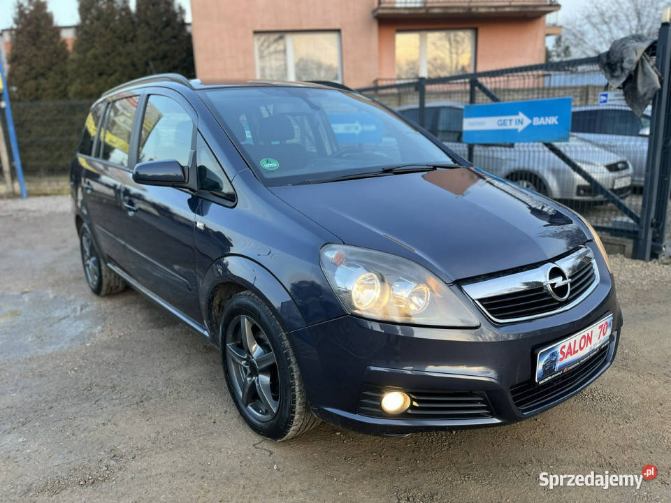 Opel Zafira 18 7osób Klima Tempomat el szyby Bez Częstochowa sprzedam