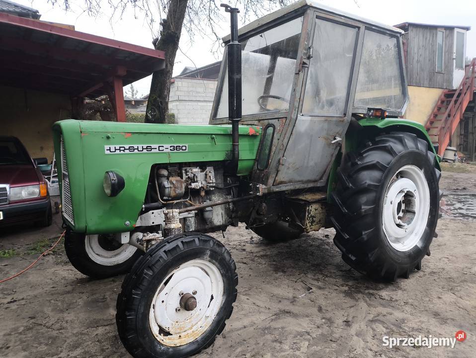Ursus c360 generalnym remoncie zarejestrowany Czersk