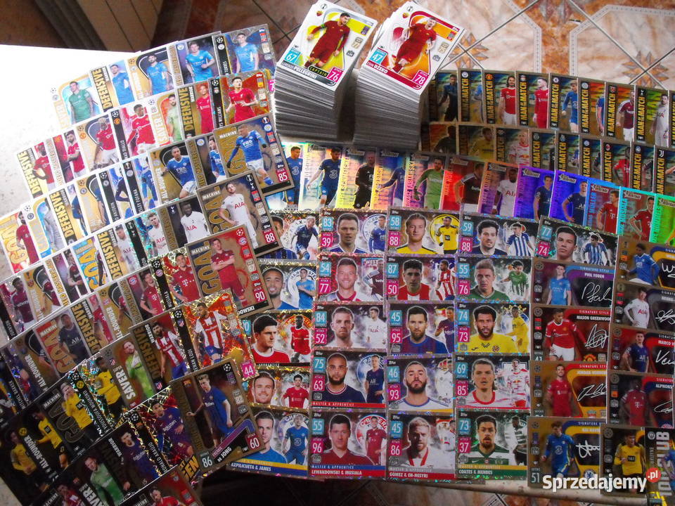 topps Match Attax 202122 KOMPLET kart OKAZJA Mykanów