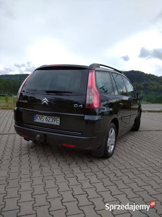 Citroen C4 Grand Picasso LPG Gaz 7 miejsc C4 Grand Picasso małopolskie Nowy Sącz sprzedam