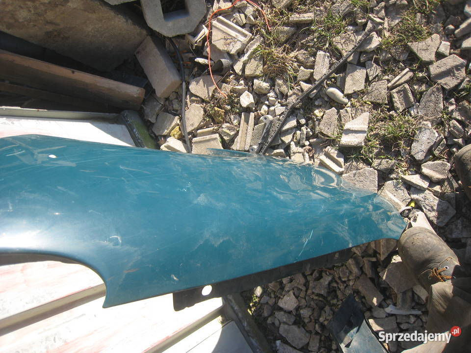 Błotnik przedni prawy Peugeot 206 zielony KRG Rok produkcji 2003 Błotniki małopolskie Kraków