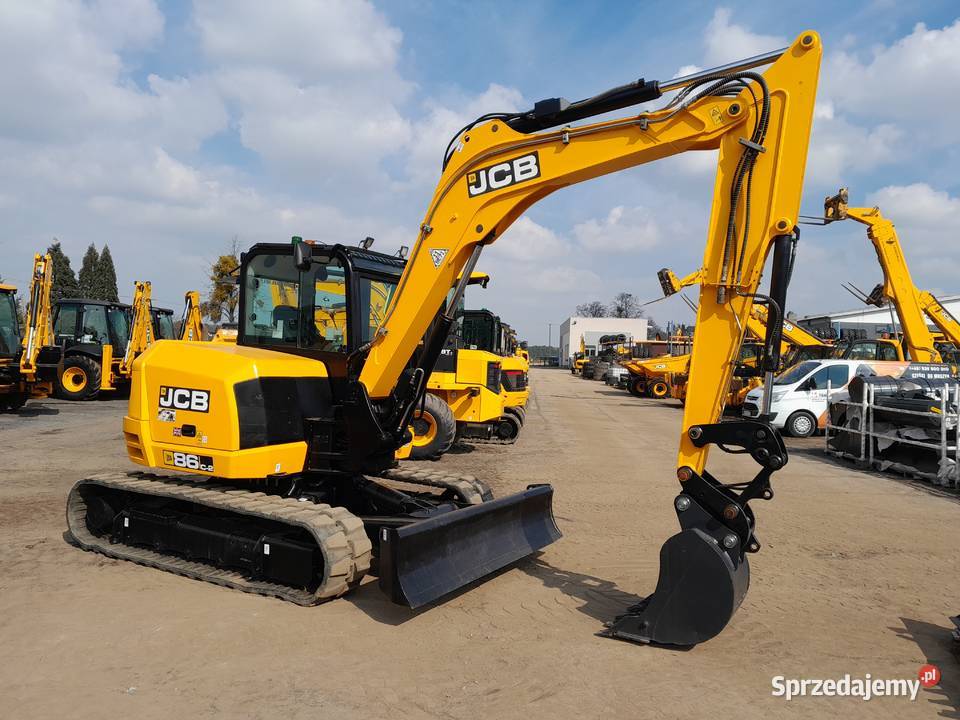 KOPARKA GĄSIENICOWA 8 TON JCB CAT VOLVO TAKEUCHI Gąsiennice