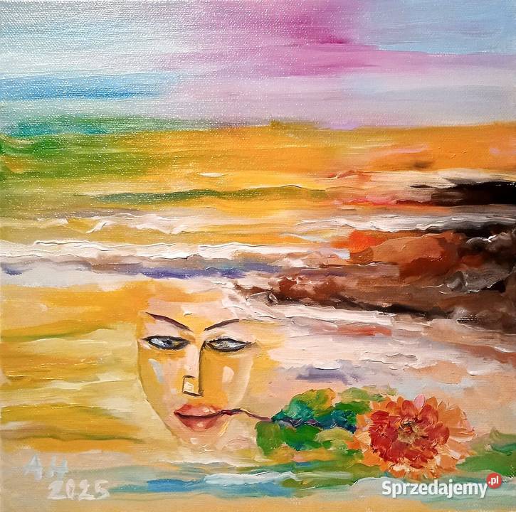 Obraz olejny Pejzaż oniryczny VIII Malarstwo Malarstwo Barlinek