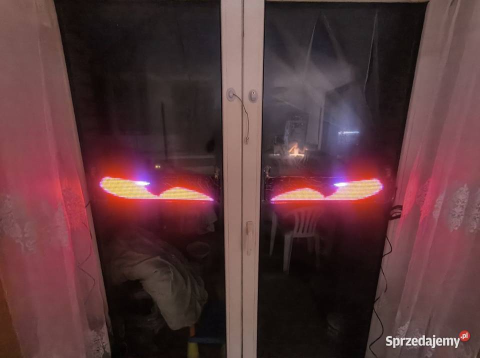 Diabelskie oczy led 374x92 z aplikacją i pilotem Marki