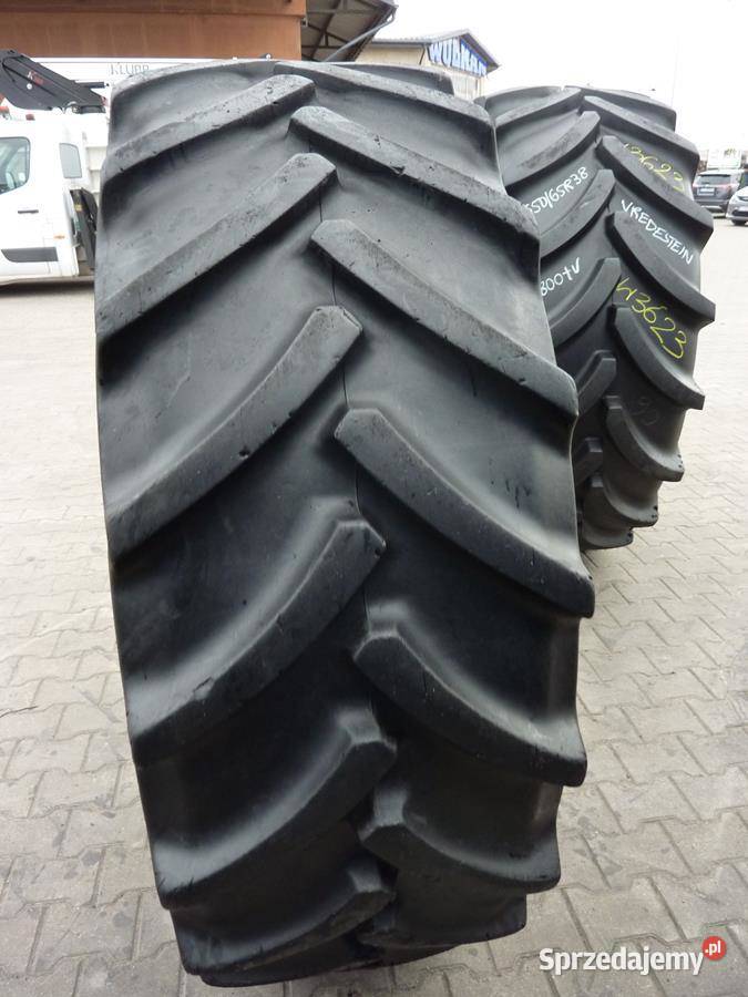 2x Opona używana rolnicza 54065R38 CONTINENTAL Zaścianki sprzedam