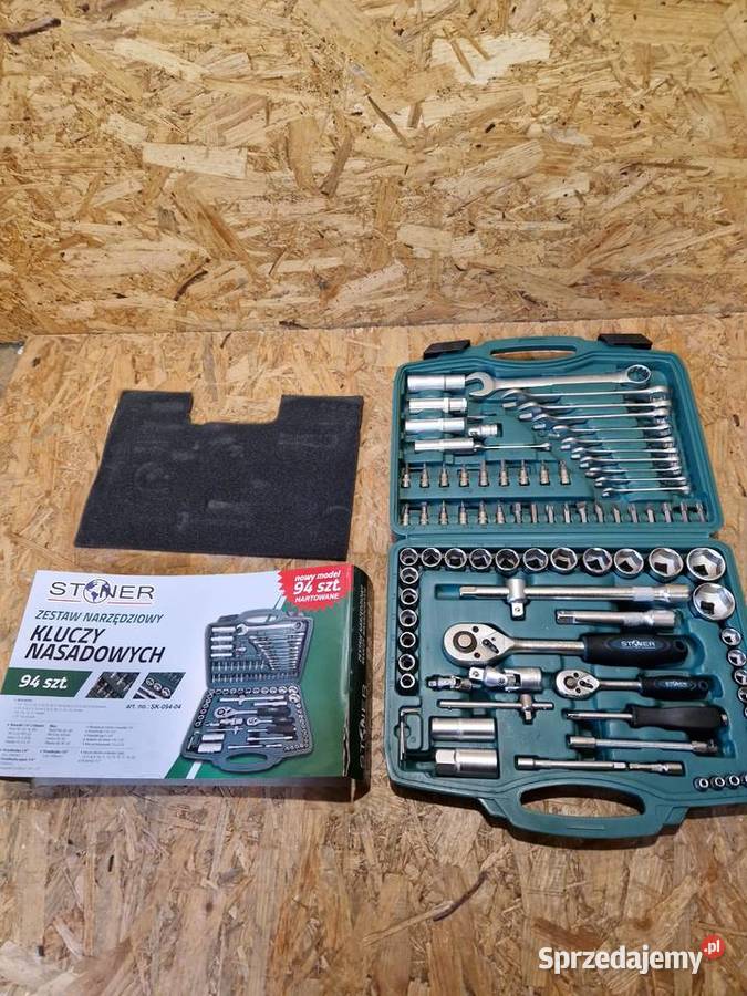 ZESTAW NARZĘDZIOWY KLUCZY NASADOWYCH NASADEK Głogowa