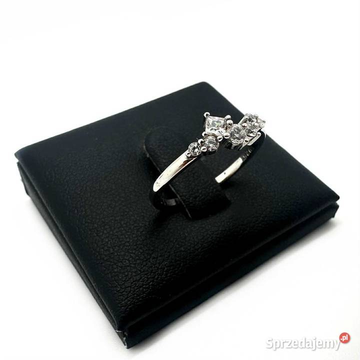 Nowy Rodowany Srebrny Pierścionek pr 925 155g Elbląg