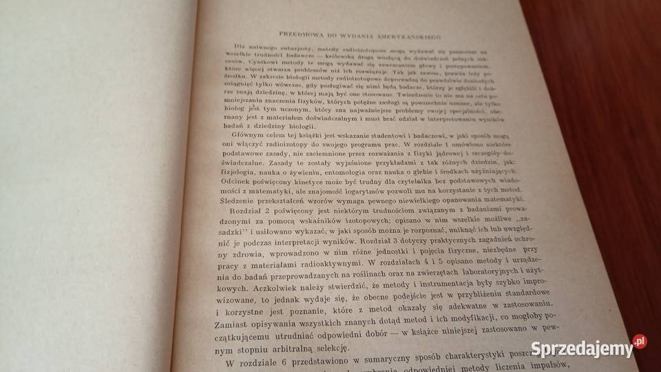 Izotopy promieniotwórcze w biologii i rolnictwie Podręczniki pomorskie Gdańsk sprzedam