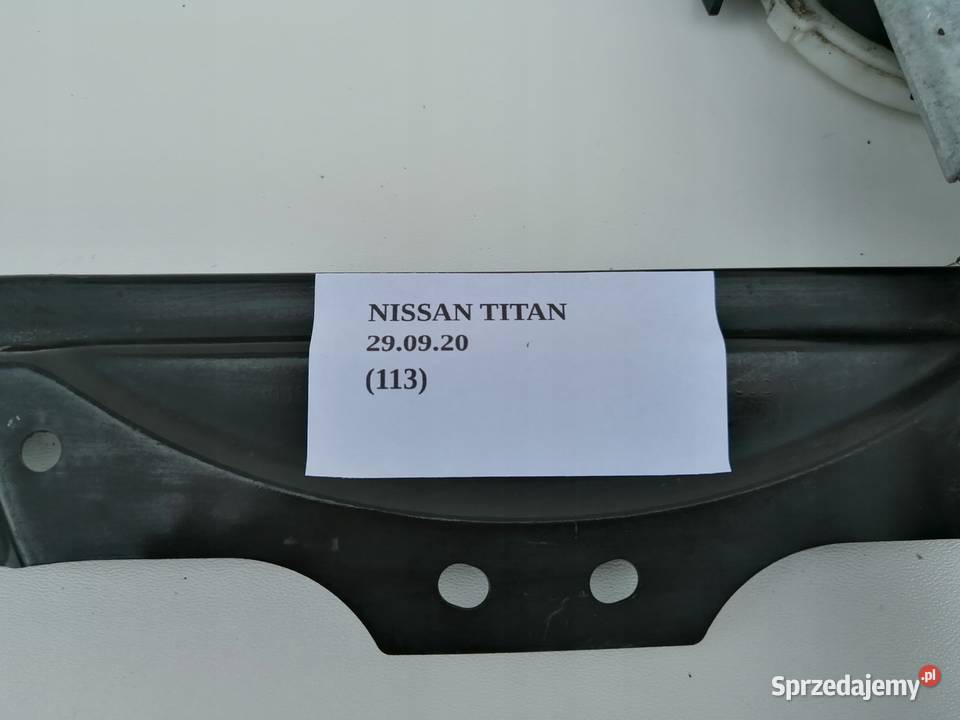 MECHANIZM OPUSZCZANIA SZYB NISSAN TITAN ARMADA Nowy Tomyśl