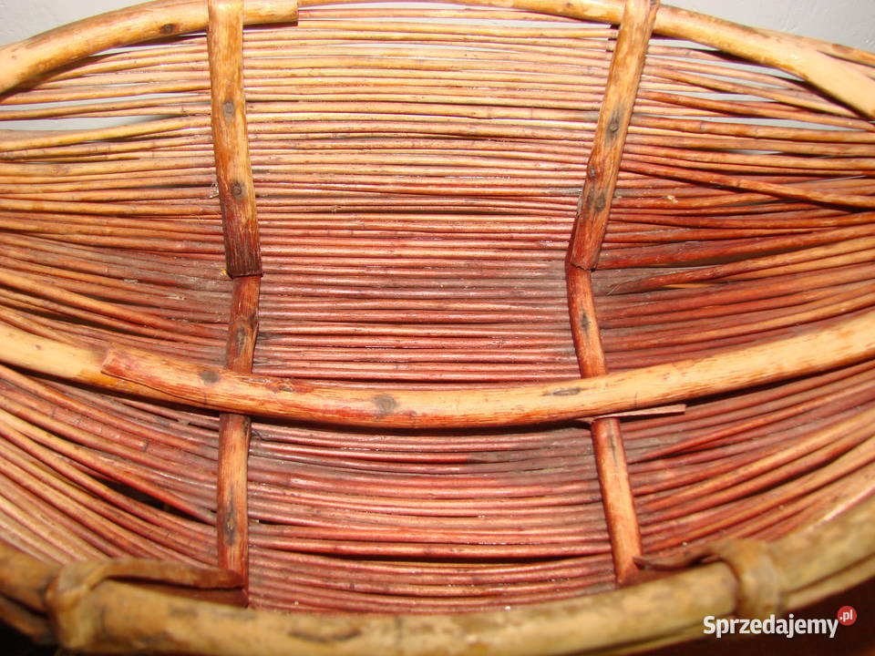 wiklinowy koszyk Rękodzieło Pruszcz Gdański