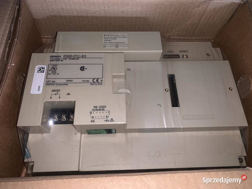 Omron NT600SST211EV3 HMI Panel Refubrished