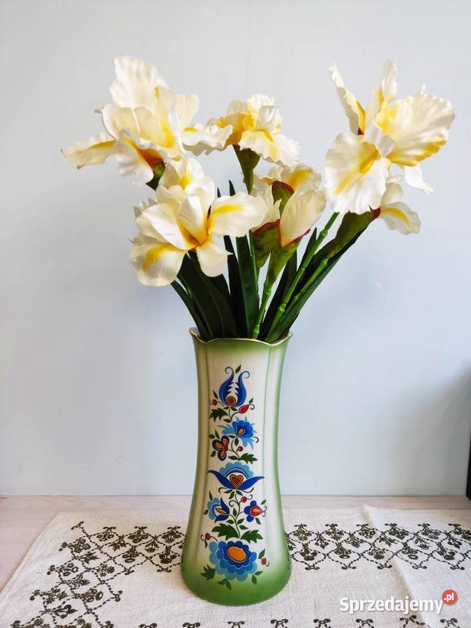 Wazon ceramiczny Lubiana w ludowym stylu Głuchołazy sprzedam