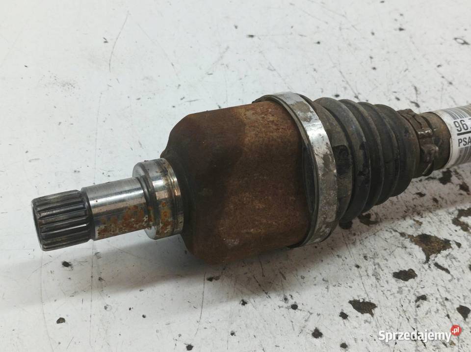 PÓŁOŚ LEWY PRZÓD 16 HDI LIFT 9672959780 Peugeot