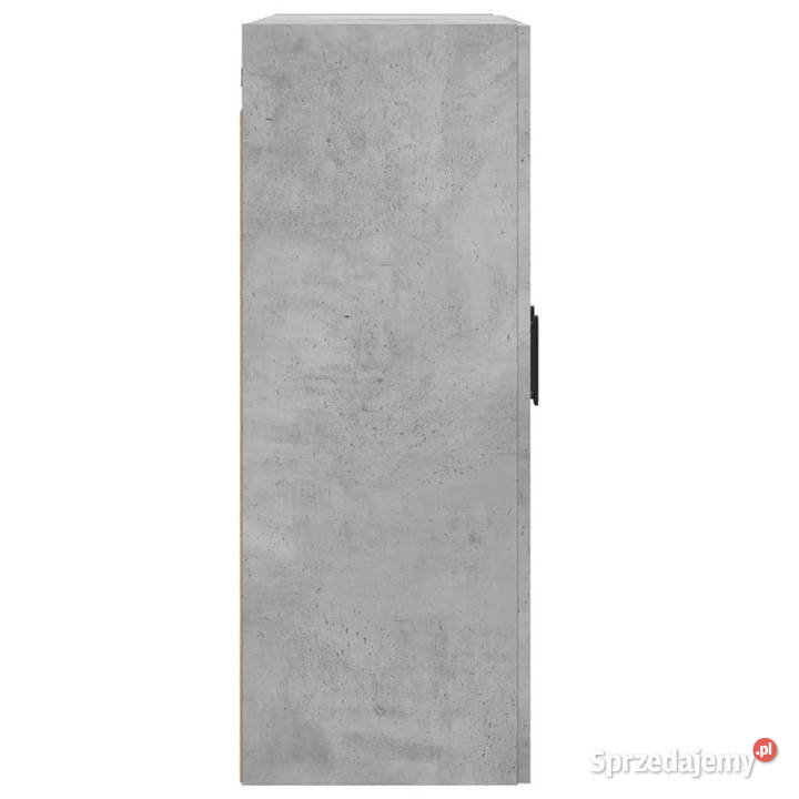 Wiszące szafki 2 szarość betonu materiał