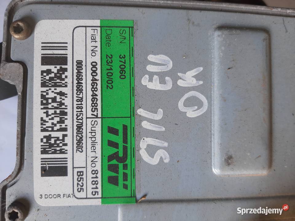 Fiat Stilo kompletne wspomaganie kierownicy łódzkie Ksawerów