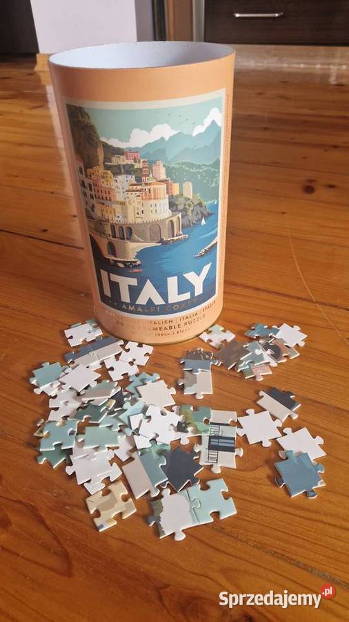 Puzzle w tubie 500 elementów Amalfi Coast Puzzle Sopot sprzedam