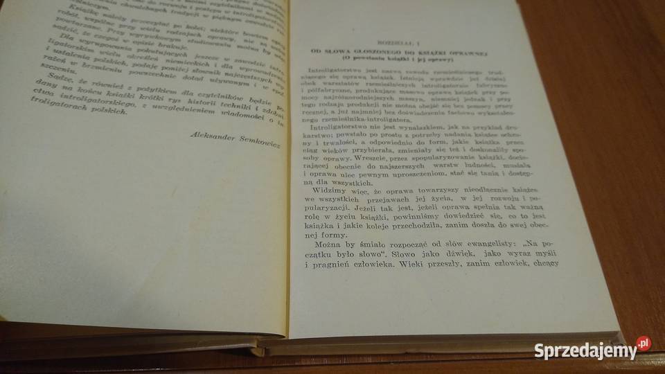 Introligatorstwo z krótkim zarysem historii Podręczniki Gdańsk