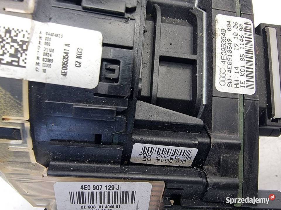 PRZEŁĄCZNIK ZESPOLONY AUDI S8 D3 4E0953521 sprzedam