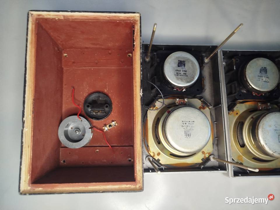 Kolumny Unitra mini 30 do naprawy na części Słuchawki i głośniki łódzkie Zgierz