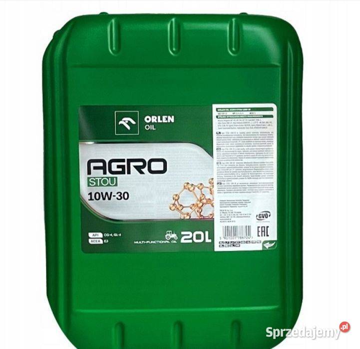 Orlen Agrol Stou Plus 10w30 Lotos 5L 20L Olej Dobrzyniewo Duże
