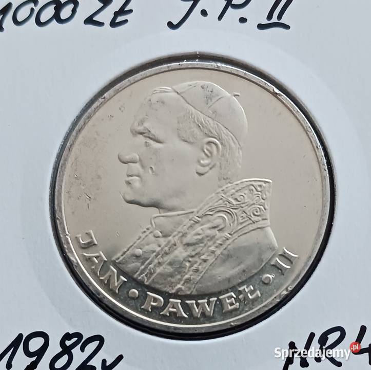 1000 Jan Paweł II 1982 r 4 Konin