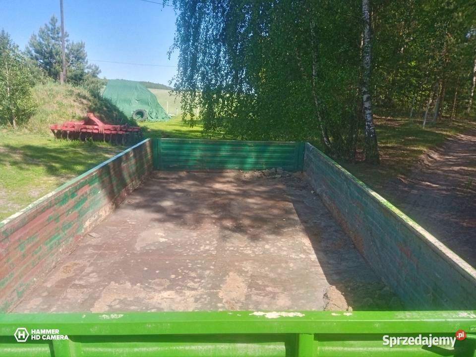 Przyczepa Sanok d46 wywrot Osie