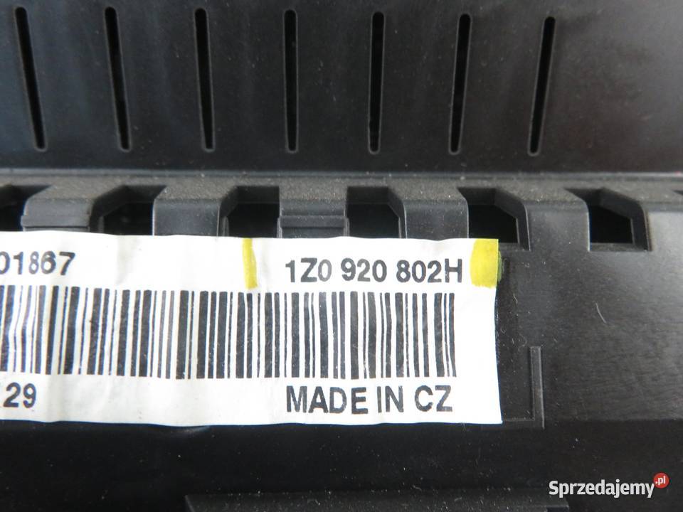 LICZNIK SKODA OCTAVIA II 19 TDI 1Z0920802H