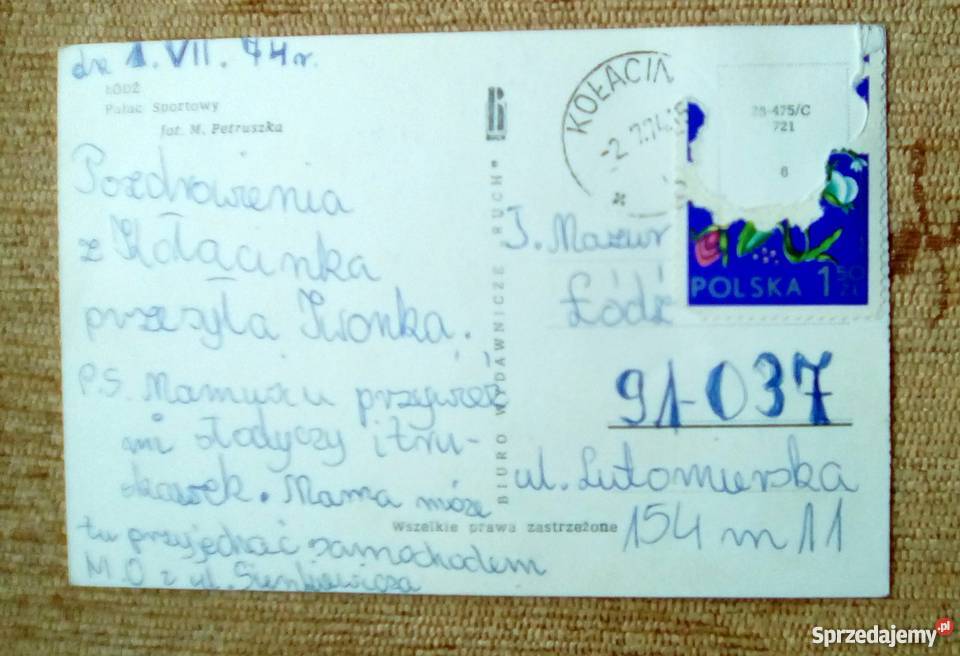 HALA SPORTOWA NAZYWANA PAŁACEM SPORTOWYM W ŁODZI Piszczac