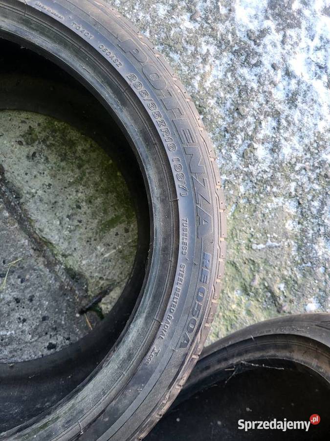 Opona 050asz Bridgestone potenza 29535 18 re050a Samochodowe mazowieckie Pułtusk