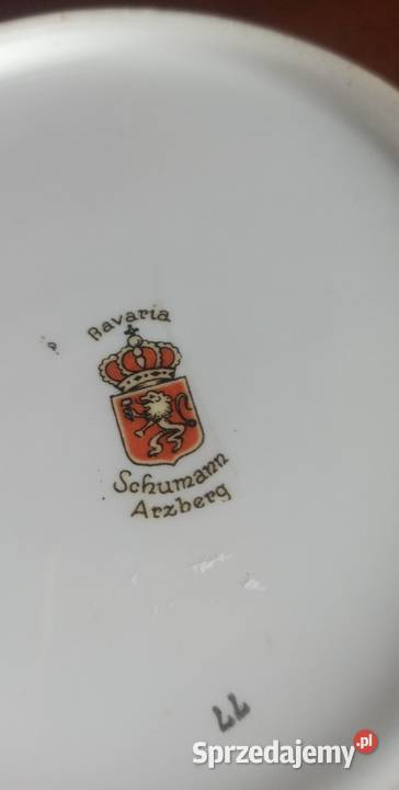 Patera z ażurem Fiołki
Kolorowa sygBavaria Gdańsk