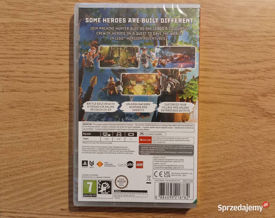 Lego Horizon Adventures na konsolę Nintendo Gdańsk sprzedam