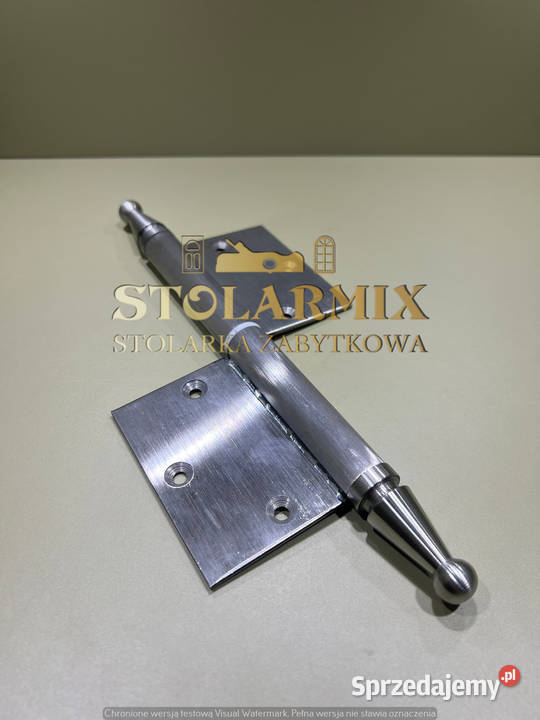 Zawias do starych drzwi bezprzylgowych ZBK 50P
