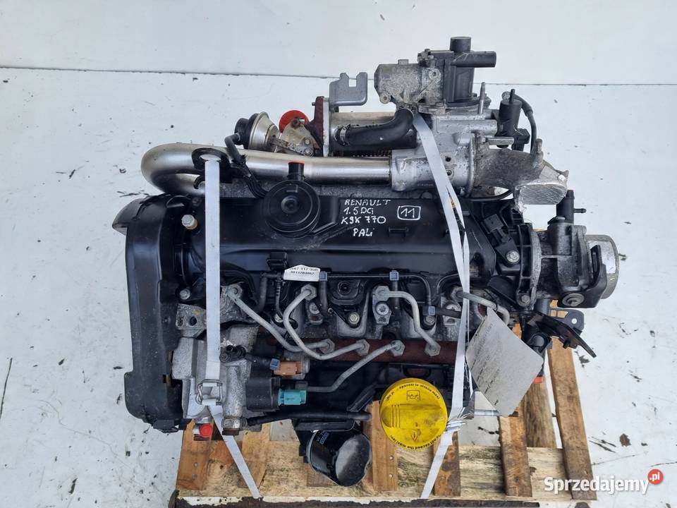 SILNIK KOMPLET Renault Modus 15 DCI 75 pali osobowe Janów